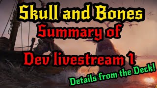 Full Details of the Dev Livestream 1 for Skull and Bones! Season 1, Bugs, new features!