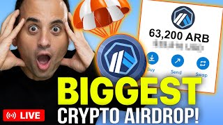 BIGGEST CRYPTO AIRDROP IN HISTORY ON THIS DATE! (DO THIS NOW!!)