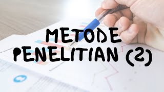 METODOLOGI PENELITIAN (2) -  FORMULATING RESEARCH PROBLEM