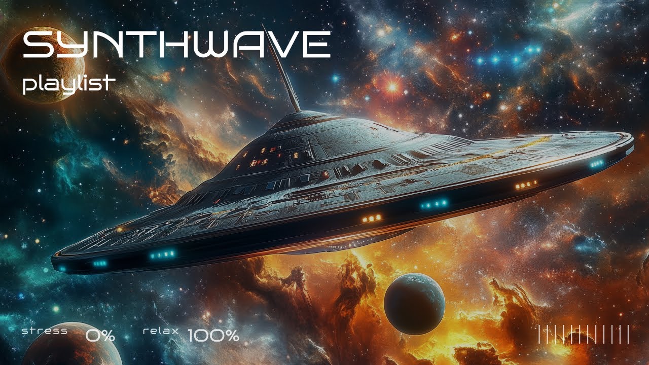 Asteroid Drift: Neon Beats in the Infinite Expanse - Synthwave Playlist