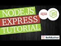 Node JS Express Beginner Tutorial - Getting Started 🔥