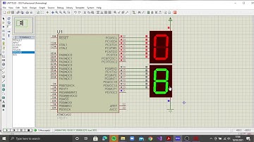 Konversi Bilangan dengan menggunakan 7segment (PROTEUS  7 & CVAVR)