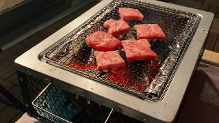 【宮崎牛認定店肉のやまひろ】炭火焼きバーベキューで味わう宮崎牛ギフト焼肉（ロース）の焼き方