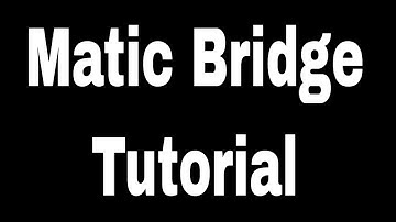 Matic Bridge: How to Get Matic on Metamask
