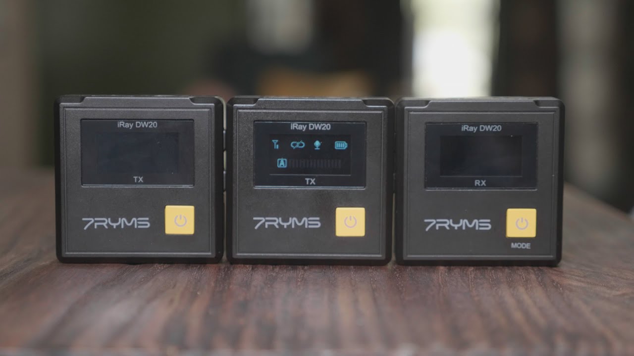 7RYMS Wireless Lavalier Microphone System - iRAY DW20 PRO Review