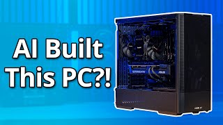 Let's Build A 7600X3D ALL Black, Black Friday PC Using A.I.