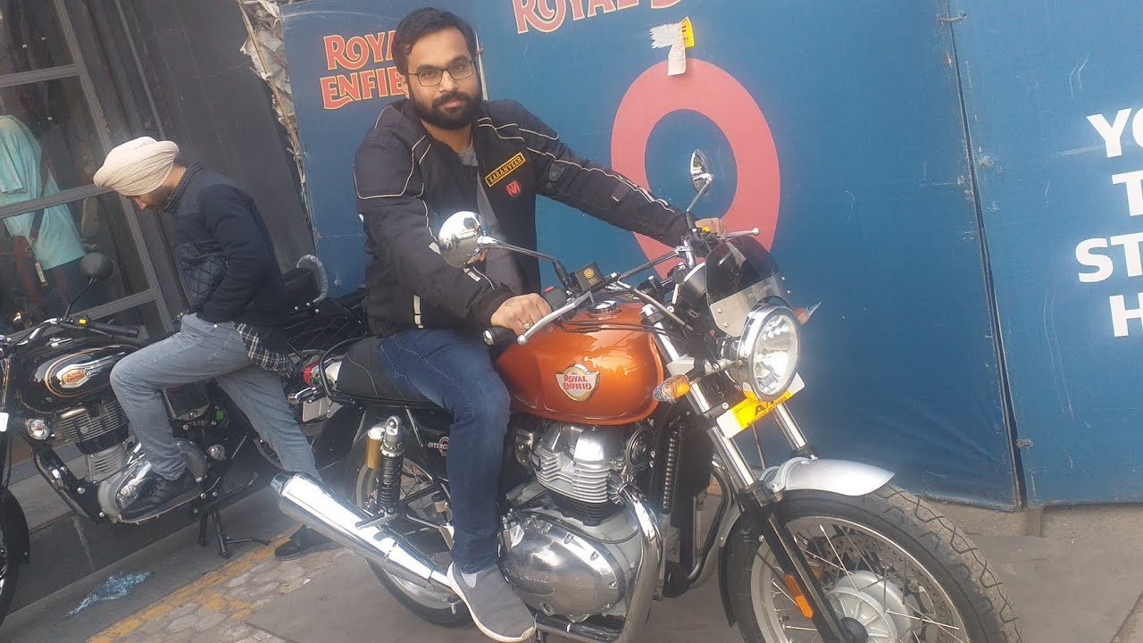 Royal Enfield interceptor  delivery