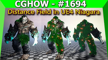 Distance Field in UE4.26 Niagara - A Comprehensive Showcase
