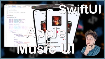 SwiftUI 3.0 - Apple Music UI + 3D Animation Using Xcode 13