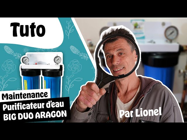 Purificateur d'eau Big Duo Aragon pour arrivée d'eau générale Version eau  normale