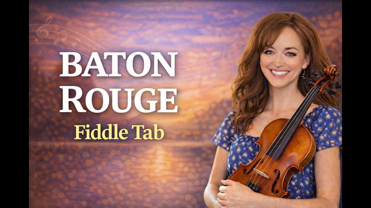 🎻 How to Play Baton Rouge on the Fiddle | Easy Fiddle Tab Lesson - YouTube