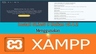 Cara Install SLiMS 9 Bulian di XAMPP || @LIBMAN screenshot 5