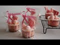 セリアミックス粉でポップなKawaiiカップケーキ作ってみた! | Cute Cupcakes