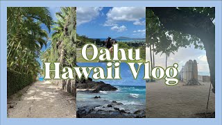 Oahu Vlog/Waikiki Beach/Lots and lots of Poke (and food in general)/하와이브이로그/하와이 맛집//Dor&#39;s Playground