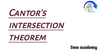 Cantor's intersection theorem in metric space