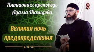 Великая ночь предопределения. Шейх Адам Шахидов