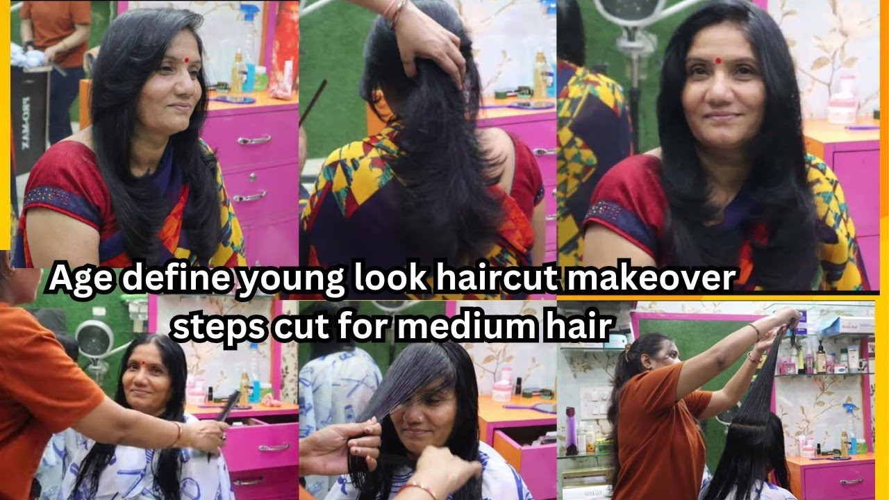 AGE Define Young Look Haircut Makeover Advance Multi Steps Cut For Age define young look haircut makeover advance multi steps cut for