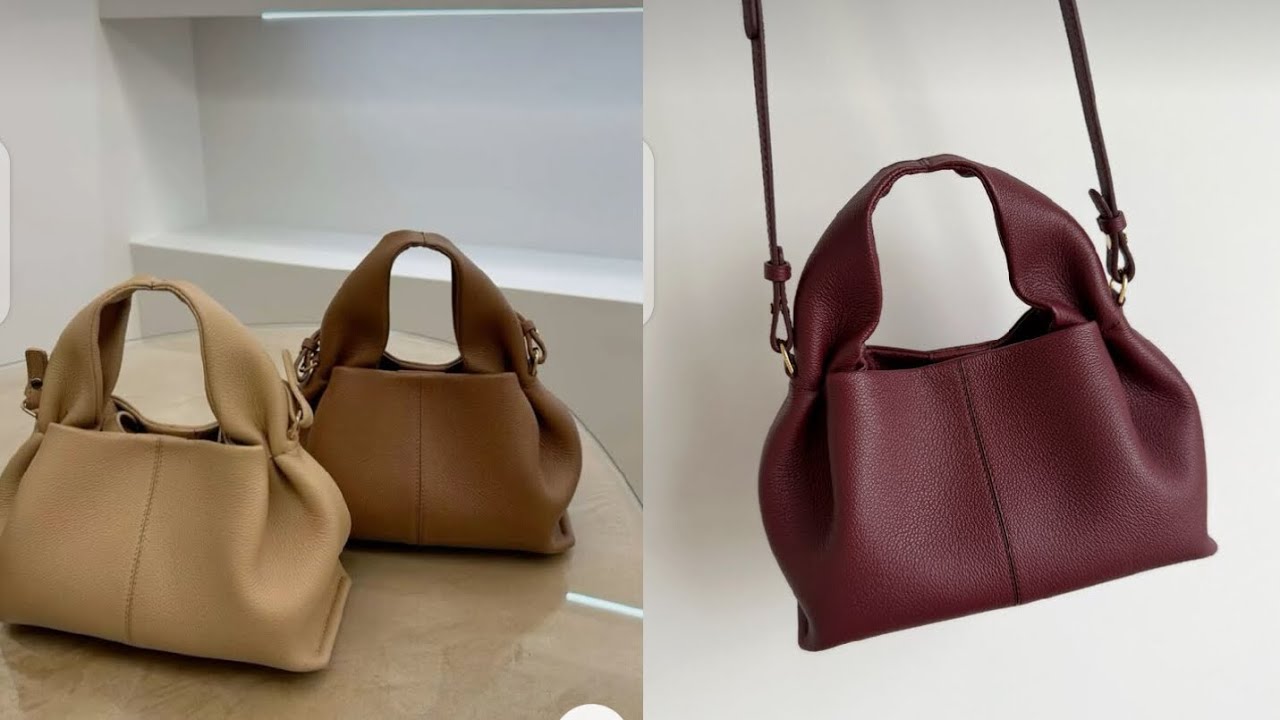 Сумка из полена. | Как сшить женскую сумку с боковыми складками / как сшить кожаную сумку