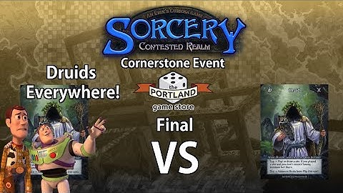 Sorcery Cornerstone at Portland Game Store | Finals | Druid vs Druid 11/09/25