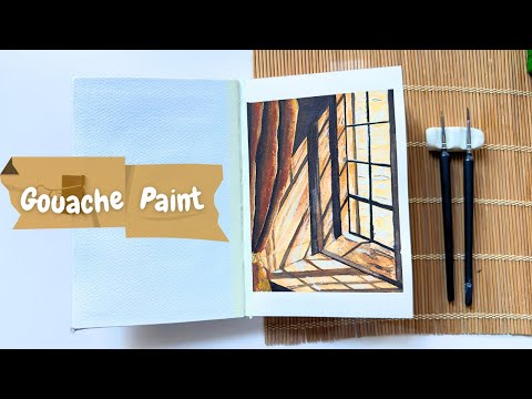 Painting light and shadow with gouache / Paint with Me..