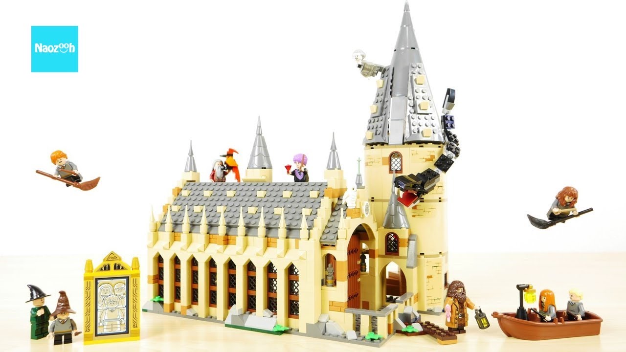 Harry Potter Hogwarts Great Hall 75954　Build & Review