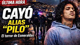 🚨ÚLTIMA HORA: Capturan a alias “Pilo” en Quito el nombre detrás del terror en Esmeraldas