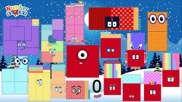 UNLOCKS! Numberblocks Skip Counting by 125! | Learn to Count | educational kids @ColorArt_id #maths