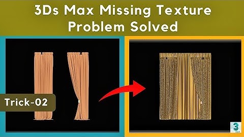 3Ds Max Missing Texture Problem solved || Trick-02 || Hindi || Chitrabi Infra