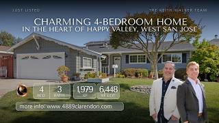 Happy Valley West San Jose Home for Sale | 4 Bed   Flexible Layout   Private En-Suite