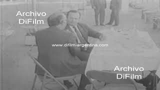 Reportaje al gobernador Guillermo Sanchez Almeyra en Club Azopardo 1971