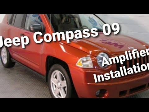 How to install 2009 Jeep Compass amplifier