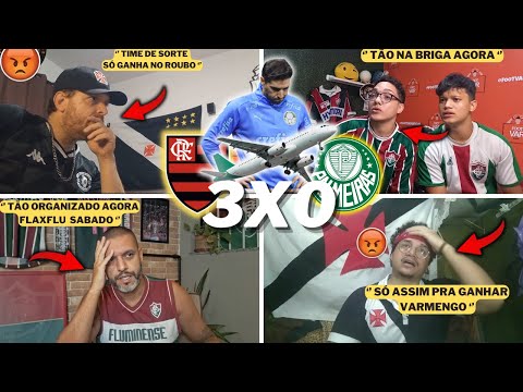 REAÇÕES DOS RIVAIS SECANDO O MENGÃO - FLAMENGO 3X0 PALMEIRAS- BRASILEIRÃO 2023 - VAMOS RIR KKKK