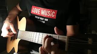 Acoustic guitar play on Karen MoK song
