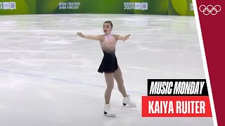 Canadian figure skater Kaiya Ruiter | #Gangwon2024 I Florian Christl  Inspiration | #MusicMonday