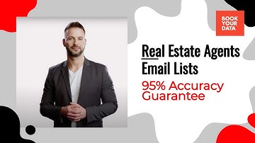 Real Estate Agents Email List, Realtor Database - Bookyourdata