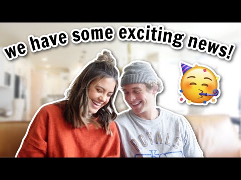 we have exciting news!! | Vlogmas day 31| Alyssa & Dallin