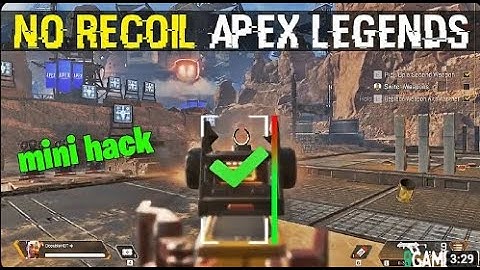 Apex Legends no recoil |Auto Detect weapons| |S17| UNDETECTED| |Private| Updated every season