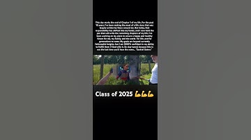 Chapter 1 is over 💪 #graduation #classof2025 #businessman #entrepreneur #adulting #highschool