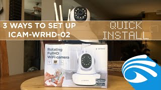 Quick Setup: ICAM-WRHD-02 - 3 ways to setup screenshot 1