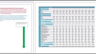 Salon Income Statement projection - Monthly example template sample Salon Income Statement projection - Monthly example template sample
