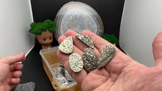 Распаковка посылки натуральные камни кабошон