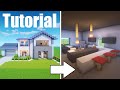 Minecraft Tutorial: How To Make A Modern Suburban House "2020 Tutorial" Part 2