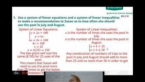 Integrated Math 1: 2.3.5 Solving Systems of Inequalities