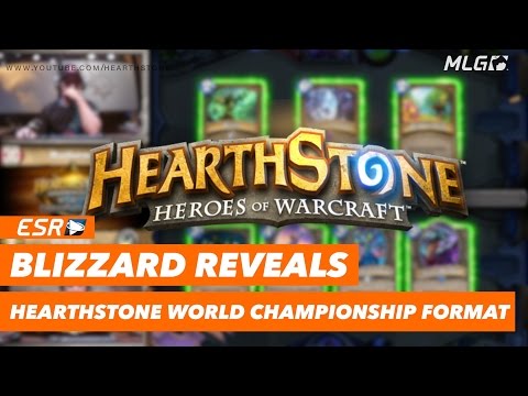 Blizzard Reveals Hearthstone World Championship Format.