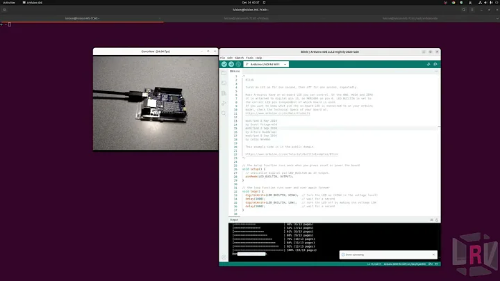 Arduino UNO R4 WiFi Built-in Examples ~ 01.Basics ~ Blink