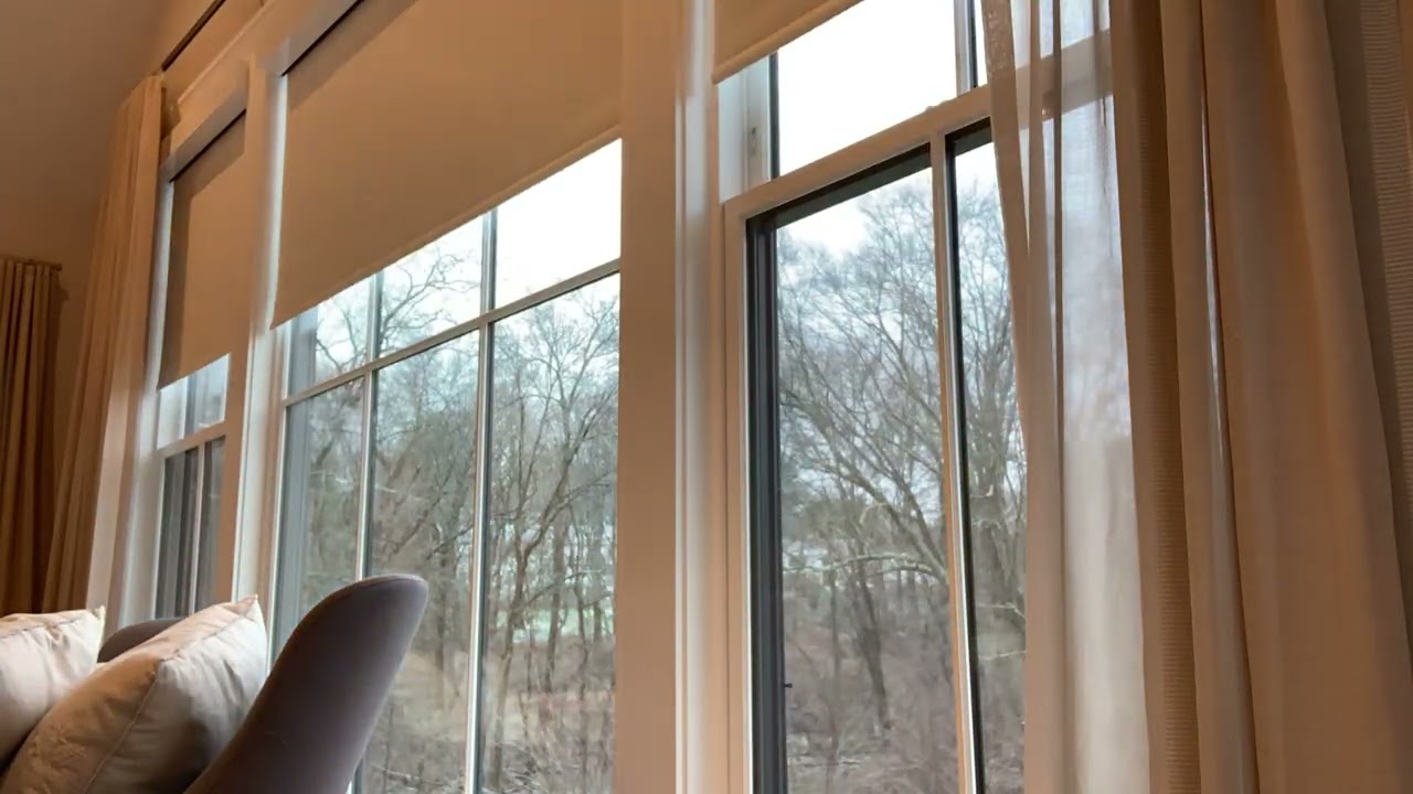 Window-Mounted Motorized Shade Installation | Old Cove Integrators L.L.C.