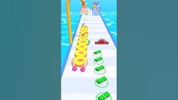 Donut Stack Donut Maker-iOS Android Gameplay||Bakery Stack Cooking Games||LEVEL 2🧁🥯🔥 #donut #shorts