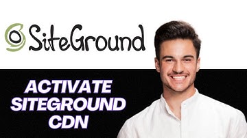 NEW | How to Activate Free CDN in SiteGround Hosting (Speed Up Your Site in 2025)