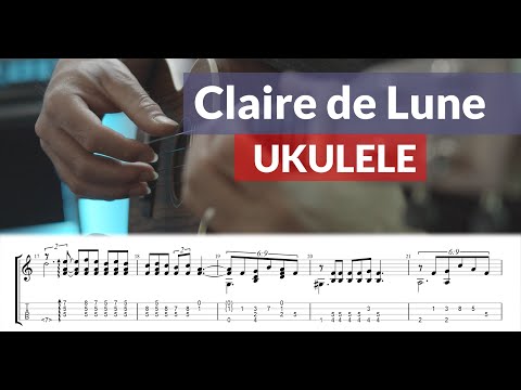 Claire de Lune  Debussy  Ukulele TAB