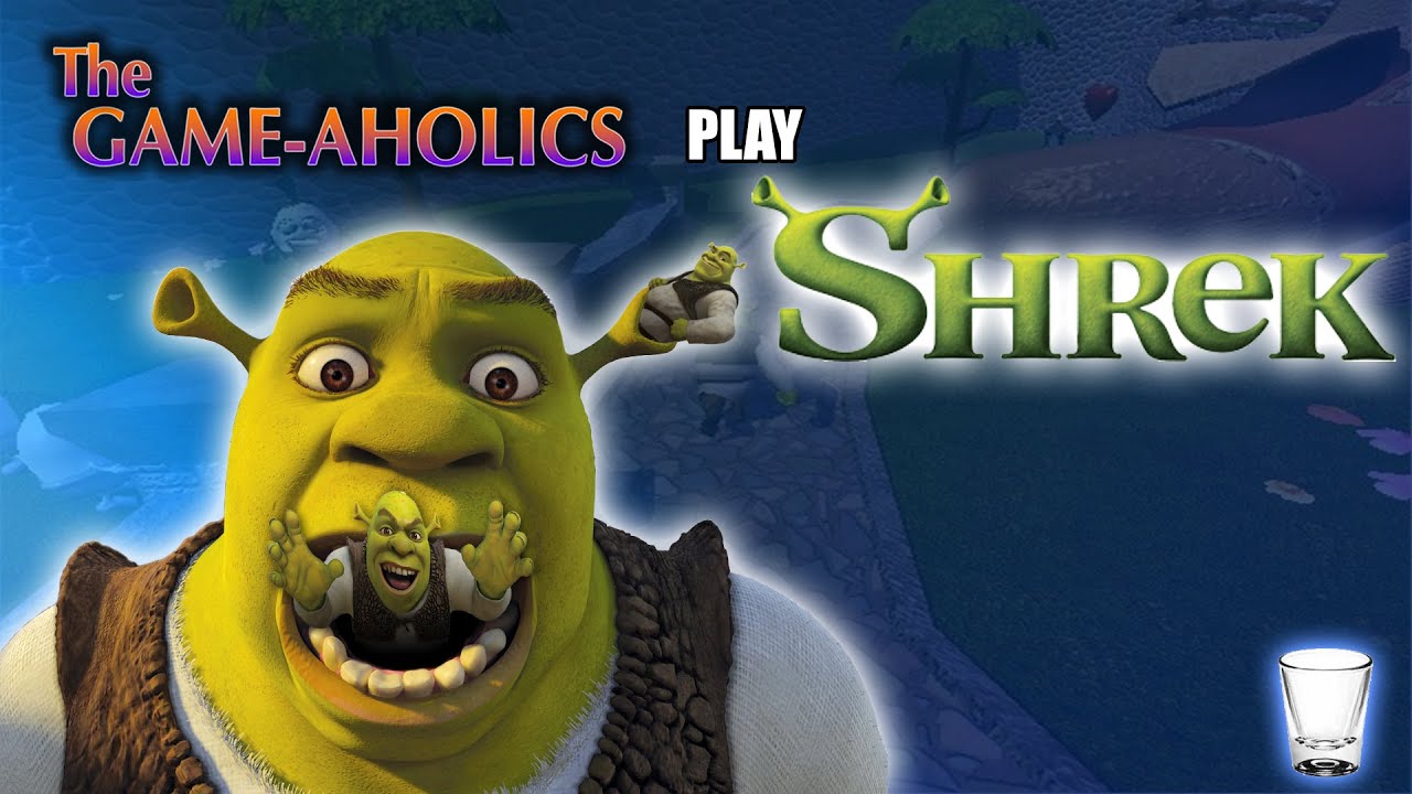 Shrek, Shrek (Film), Drunk, drinking, gaming, The Gameaholics, gameaholics,...